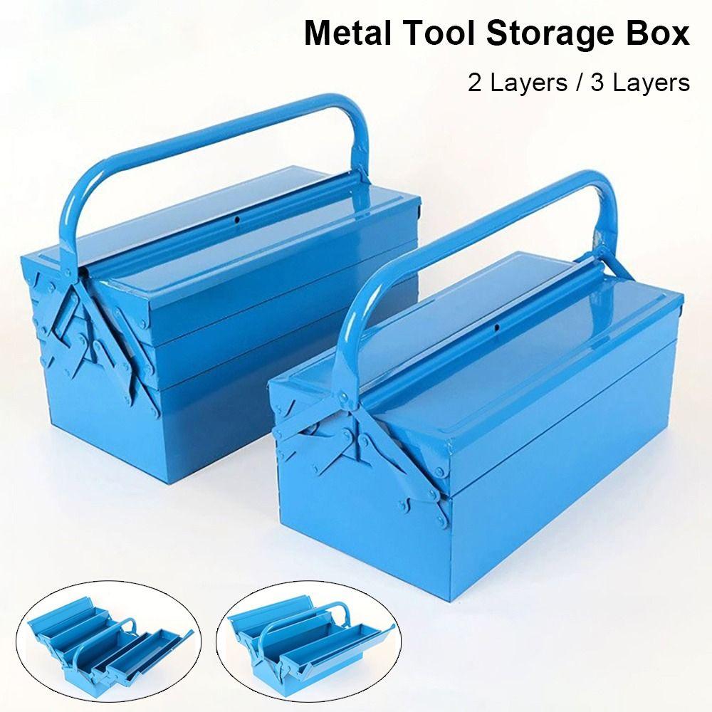 1Pcs Multifunctional Tool Storage Box Portable Hardware Carrying Case for Screwdriver Wrench Screws