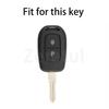 2 Button Tpu Car Remote Key Fob Cover Case For Renault Kwid Traffic Symbol For Dacia Sandero Logan Duster    Shell