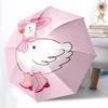 1PC Cowgirl Duck Automatic Folding Umbrella Automatic Open/Close, Automatic Folding, 8-Rib Durable Frame, Portable Travel Umbrella 702