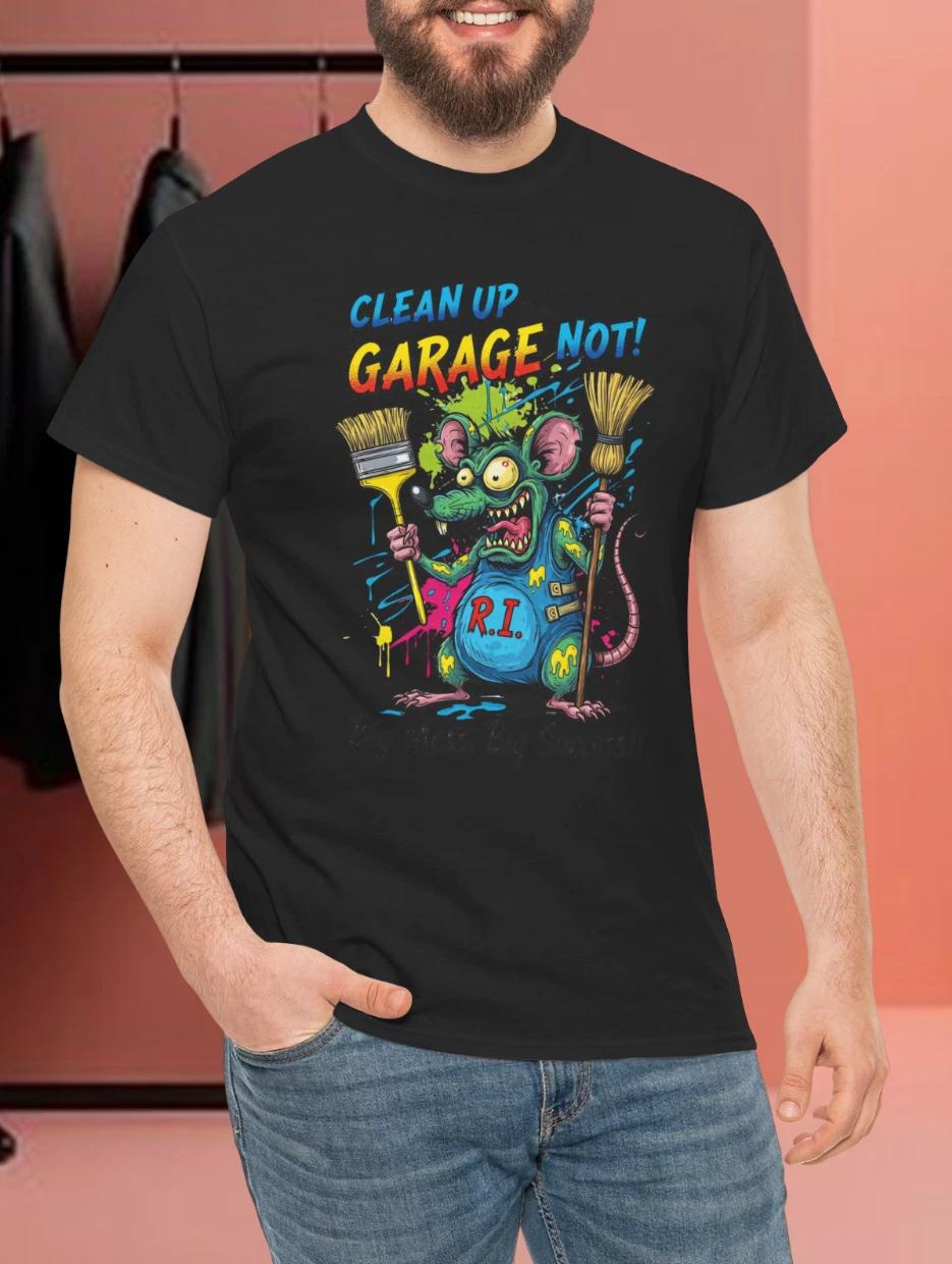Clean Up the Garage NOT! Dickie T-Shirt S