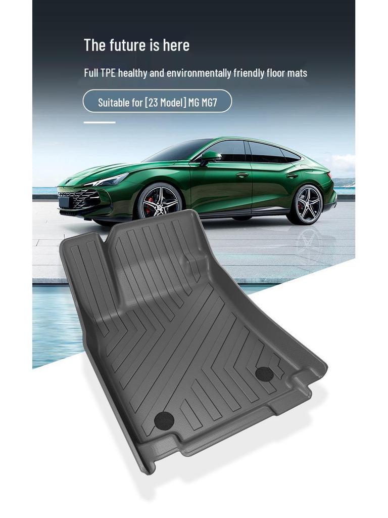 23 MG7 Eco-Friendly All-Weather Car Seat Mats & TPE Trunk Carpet