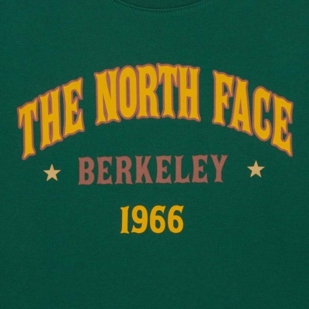 The North Face Kids Camp Out Long Sleeve Tee Jungle Green Nt7tr52t