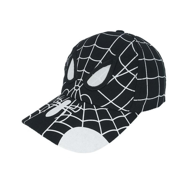 Children Youth Spider Man Cotton Cartoon Baseball Cap Outdoor Leisure Sun Protection Hat