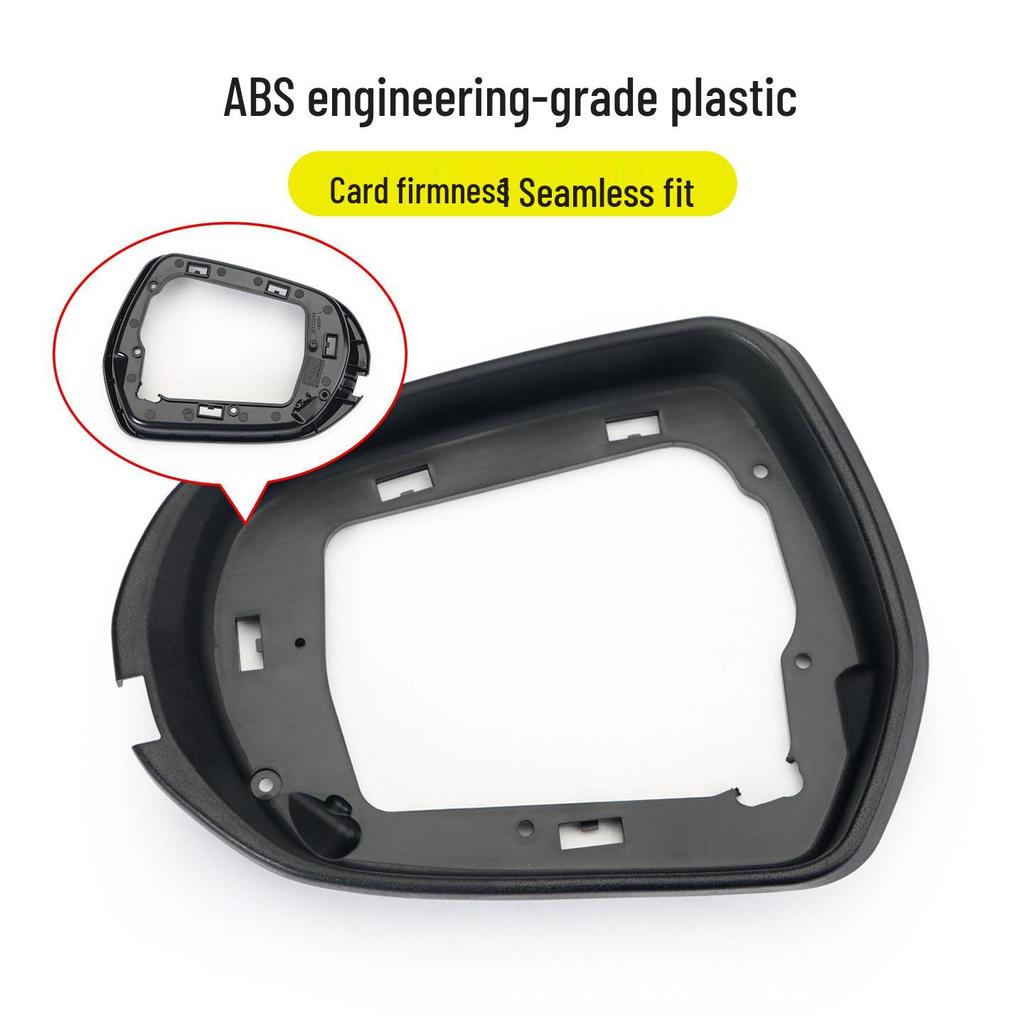 Baojun 730 Rearview Mirror Frame for 2017-2021 Models: Reflective Mirror Lens & Turn Signal Cover.