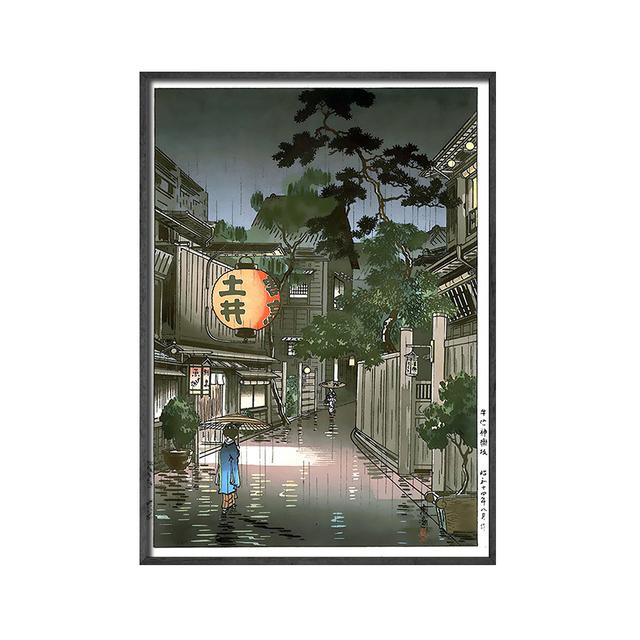 Vintage orientalne wydruki artystyczne malarstwo obrazy Wall Art gejsza japoński Tsuchiya Koitsu Ukiyoe Nordic plakaty na płótnie Home Decor