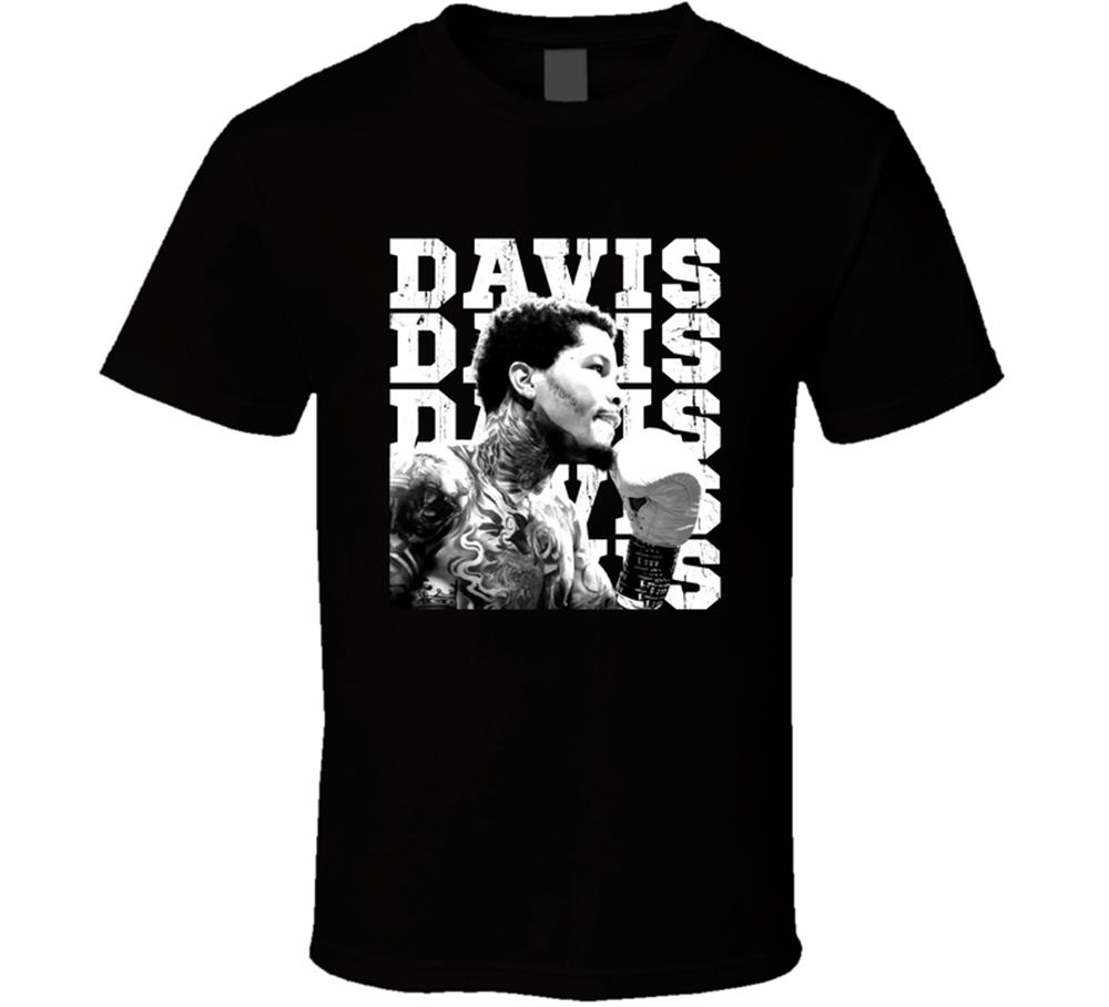Boxer Gervonta Davis Text Boxing Fight Hero Sport Fan T Shirt Tee Gift New S