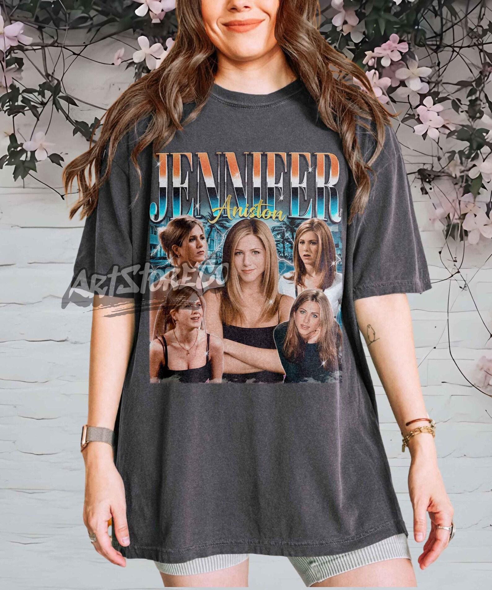 Jennifer Aniston Graphic Tee, Vintage Inspired Apparel, Retro Sitcom It Girl Shirt S