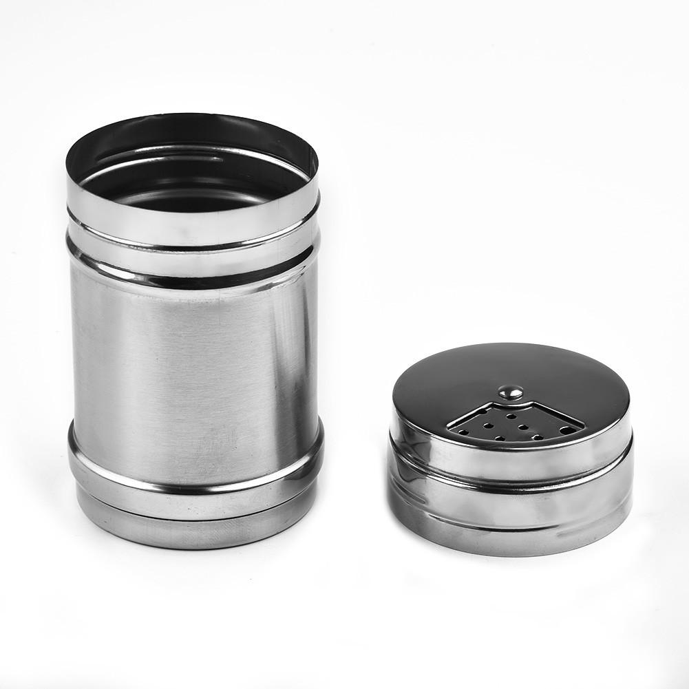 Seasoning Tank Pepper Condiment Toothpick Holder Kitchen Stainless Steel