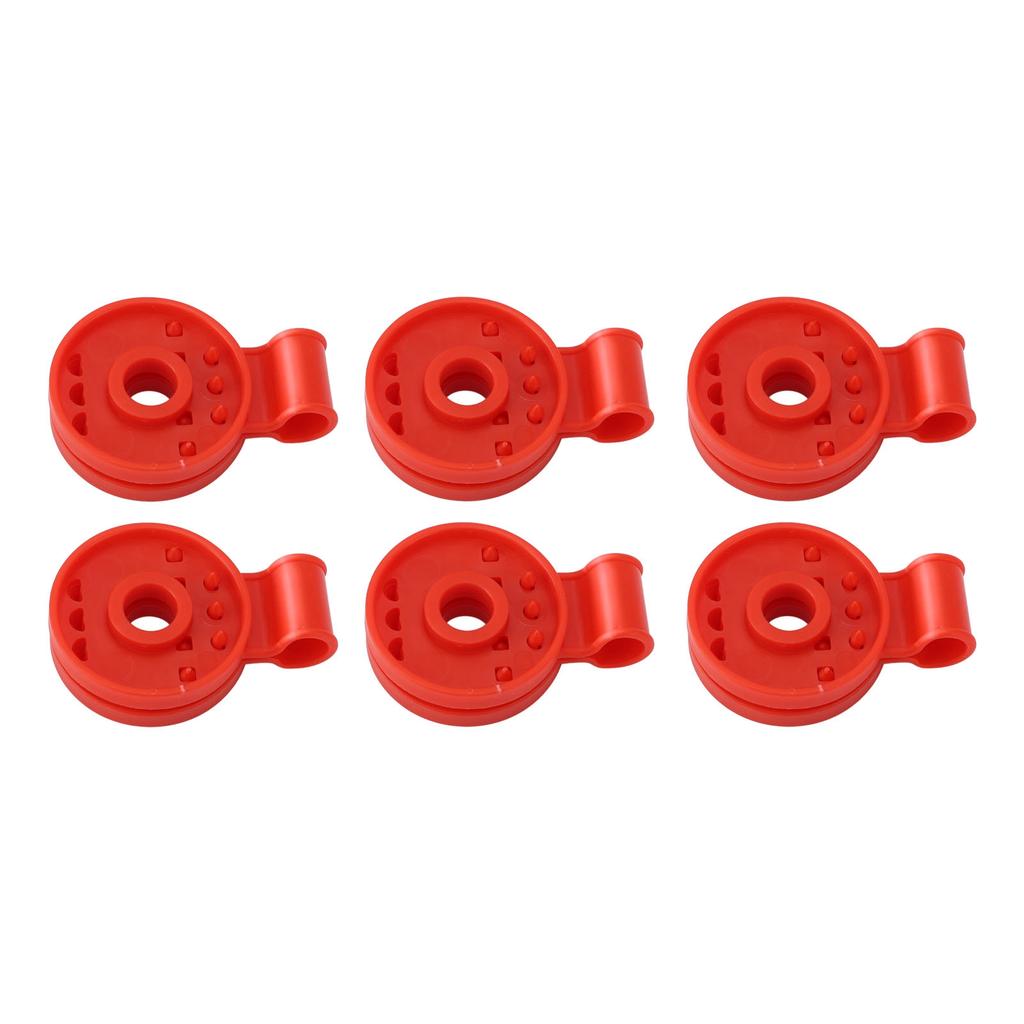 50 Stück Schattentuch-Clips, rund, alterungsbeständig, Kunststoff, Sonnenschutznetz-Clip für Vogelnetz, Gartenarbeit, Schattentuch