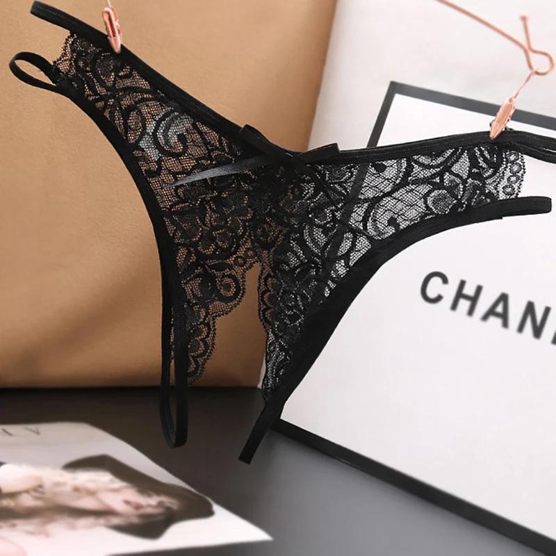 Sexy Lace Pantys Mesh Transparent Thong Women Panties Underwear Women Seamless G-String Female Underpants Intimates Lingerie