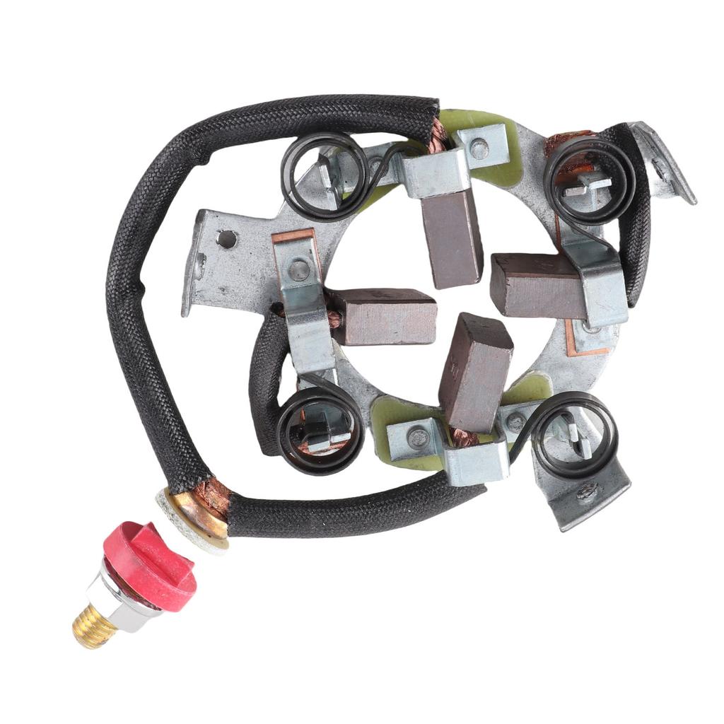 Motor Carbon Brush Kit 45mm Center Bore Starter Carbon Brush Holder Repair Kit for 8000‑20000lb 4X4 ATV Winch