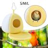 Warmes Vogelnesthängematten-Zubehör Gemütliche Wellensittich-Accessoires Praktisches Vogelbett mit