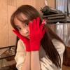 Women's Bowknot Knitted Touchscreen Gloves