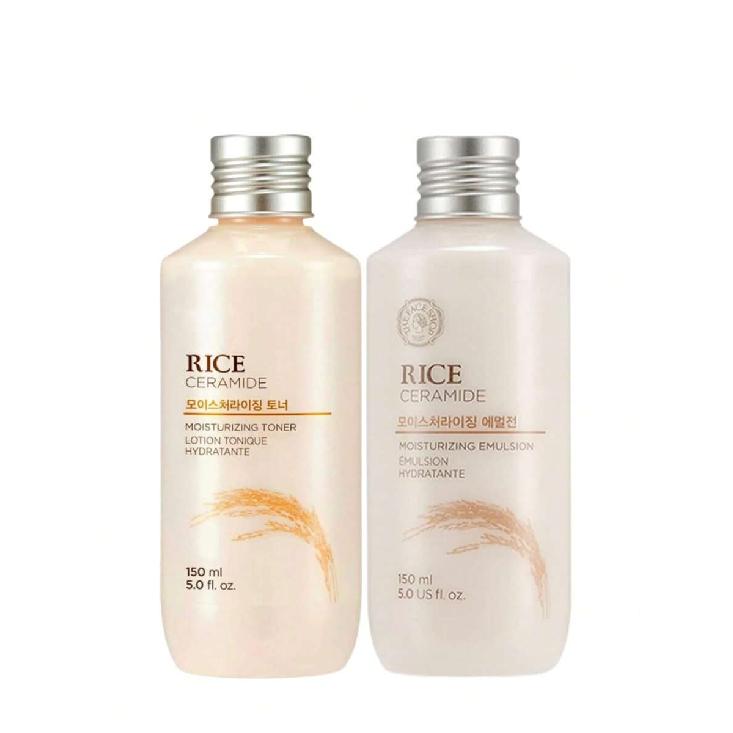 The Face Shop Rice Ceramide Moisturizing Duo set