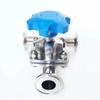 DN15/20/25/32/40  X 1.5" Tri Clamp Tee 3 Ways 316L Stainless Steel Sanitary Tri Clamp Diaphragm Valve Brew Beer Dairy Product
