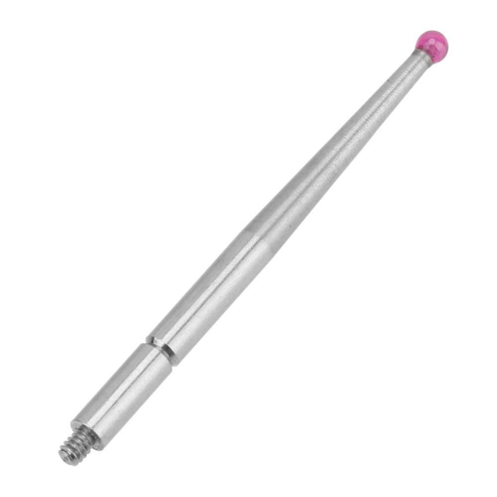 2pcs Ruby Ball Tip Indicator Probe 2mm Diameter Measuring Insert Precision Measurement