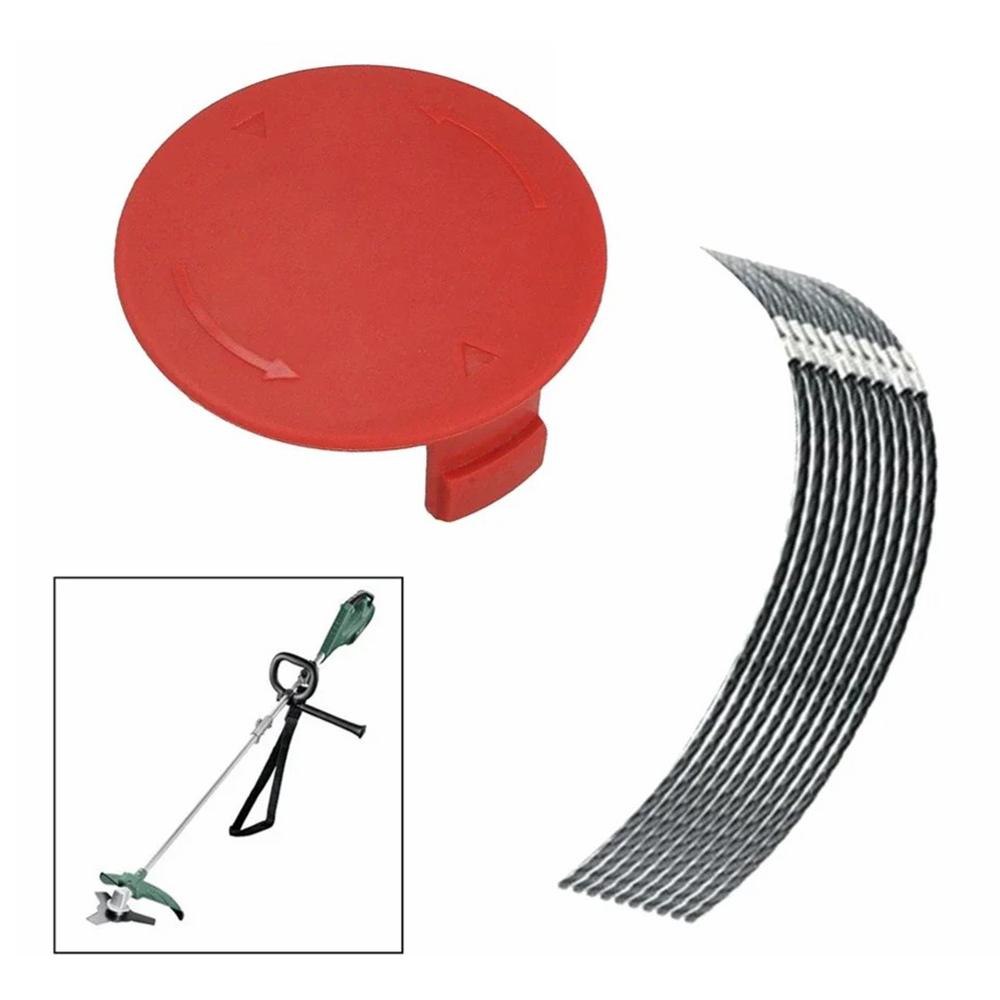 

30 Trimming Wires+1 Mower Cap for Bosch AFS 23-37 Lawn Mower Replacement Parts Type A