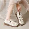 Two Wearing Hollowed-out Casual Single Shoes for Women's Summer and Autumn New Soft-soled Breathable Hole Sandals Mori Lazy Shoes for Women