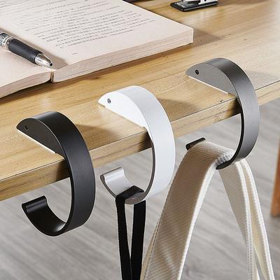 Student Bag Hook Portable Desk Desk Practical Hook Removable Punch-free Desk Side Bag Artifact
