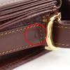 Cartier Must Line Shoulder Bag Bordeaux Calfskin Women Used
