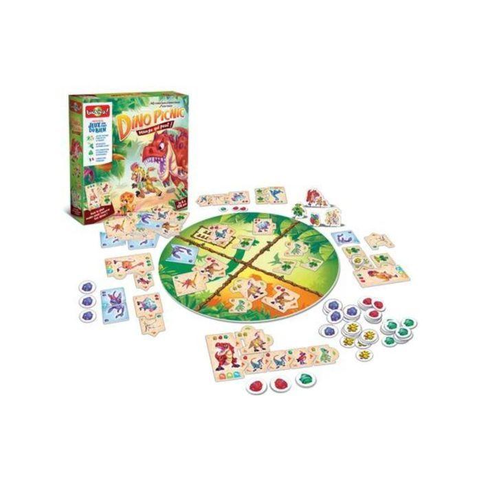 Jeu Enfant - BIOVIVA - Dino Picnic - Éco-conçu - À Partir De 3 Ans - 2 Joueurs Ou Plus