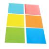 12 buc Autocolant pentru șters uscat Colorat Impermeabil Reutilizabil Notițe adezive tip tablă albă cu marker pentru perete