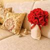 LISM Handmade Rose Flower Blanket