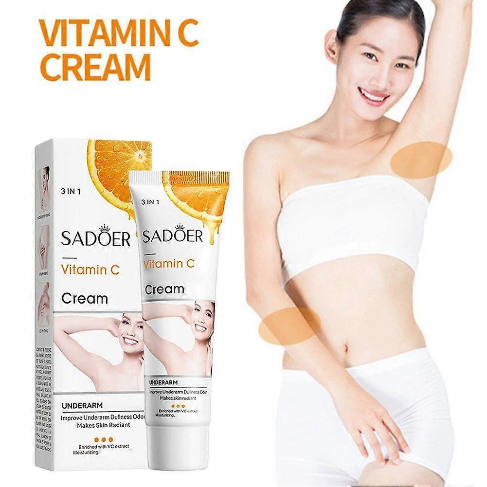 SADOER Vitamin C Underarm Whitening Cream 50g for Armpit Leg Body