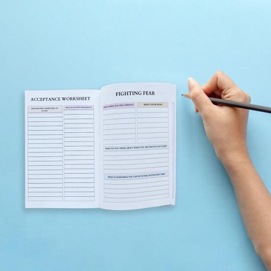 Therapy Journal Mental Wellness Gift for Adults Trauma Recovery Guide Notebook for Mindfulness Self-reflection Anxiety Reduction Resilience Building