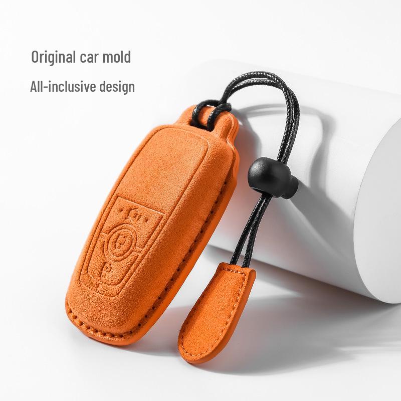 2022 Ford Territory Schlüsselhülle: Wildleder-Fernbedienungsschale mit Schnalle