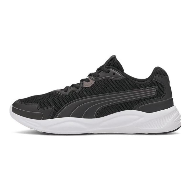 PUMA 90s Runner Nu Wave Unisex Mid Retro Softfoam+ Running Shoes Black 373017-01 37