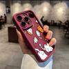 Cute Cat Charming Phone Case For iPhone Apple 17 AIR 16 16E 11 12 13 14 15 XR Plus Pro Max DIY Case TPU Shockproof Cover Capa