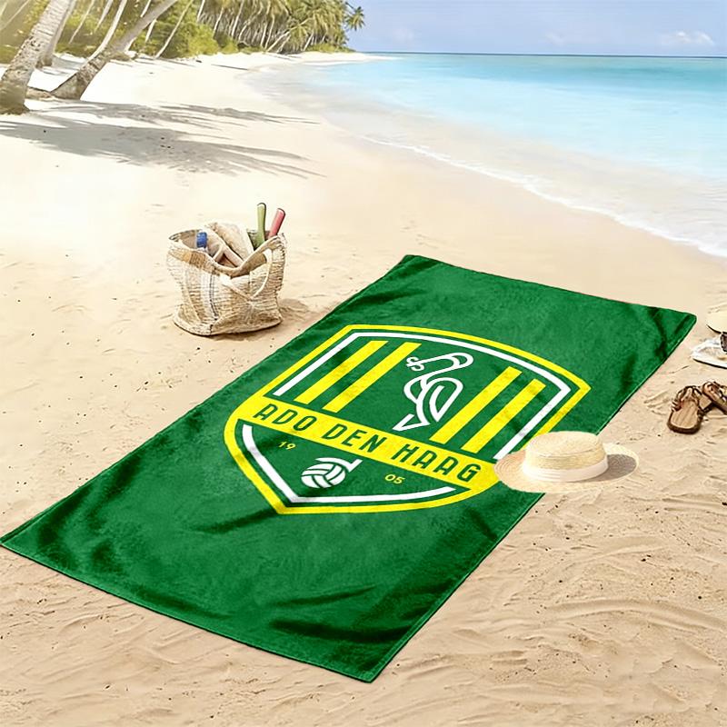 Ado Hen Haag Print Beach Towel, Large Soft Quick Dry Towel for Beach Camping Swimming
