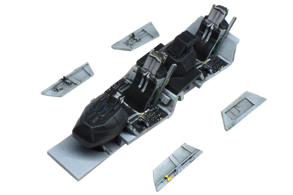 HMA Sufa Cockpit Plastic Model Parts 1/72 F-16I (Airplane)