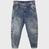 Men's Fashion Workwear Harem Jeans: Spring/Autumn Trendy Straight Loose Fit