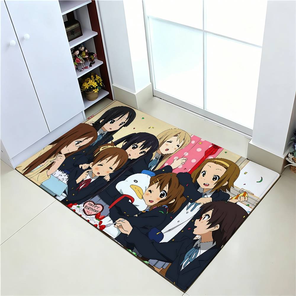 Anime K-K-On Carpet Bathroom Anti-slip Mat Door Mat Home Decoration Mat Entrance Door Mat Scratch-resistant Door Mat