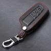 IKT Leather Smart Key Case for Toyota Cars, 3 Buttons Black/Corolla Cross, RAV4, Crown
