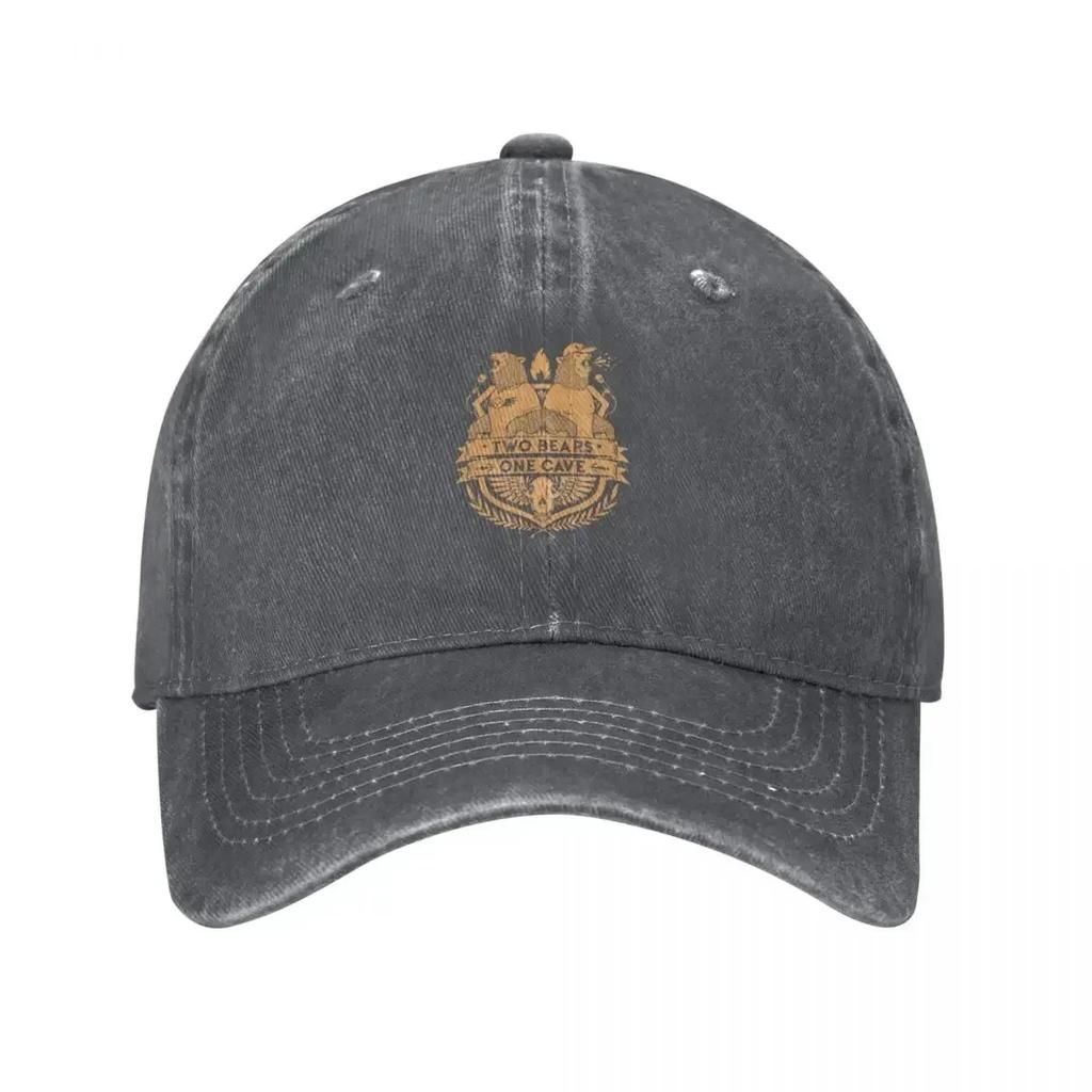 TWO BEARS ONE CAVE BY JEREMY FISH Baseball Cap Sunhat Streetwear Women Unisexs