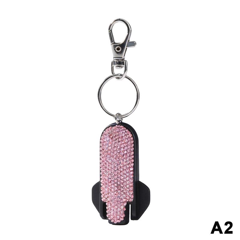 Portachiavi Apribottiglie Bling Creativo Strumento Apribottiglie per Bevande con Strass Piccolo Portatile Facile da Impugnare Uso Campeggio Casa