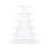 Modern Plastic Dessert Stand Cupcake Stand PET Material Cake Presentation Holder
