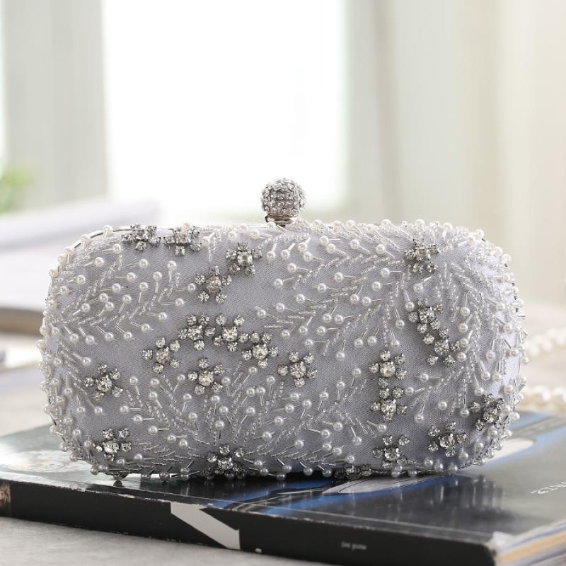 Glitter Evening Clutch Bag For Women Party Dress Prom Wedding Handbag Purse Lady Shiny Crossbody Shoulder Bags
