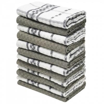 Checked Tea Towel Set (Pack of 12)