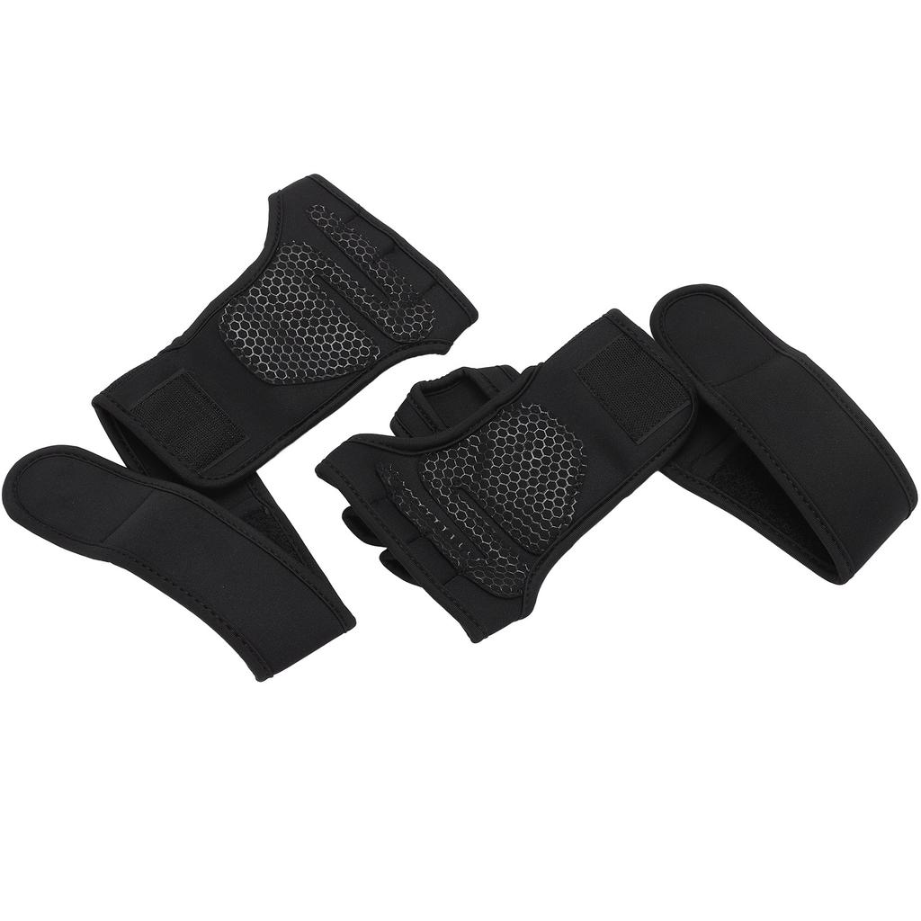Weight Lifting Training Gloves Fitness Sports Body Building Gym Hand Palm Protector GlovesXL