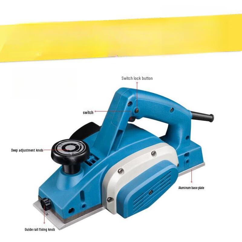 Dongcheng Handheld Electric Wood Planer CN Plug (adapter Included)