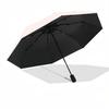 1pc Floral Butterflies Automatic Folding Umbrella - Portable Collapsible 8-Rib Umbrella for All Seasons Yy251119206
