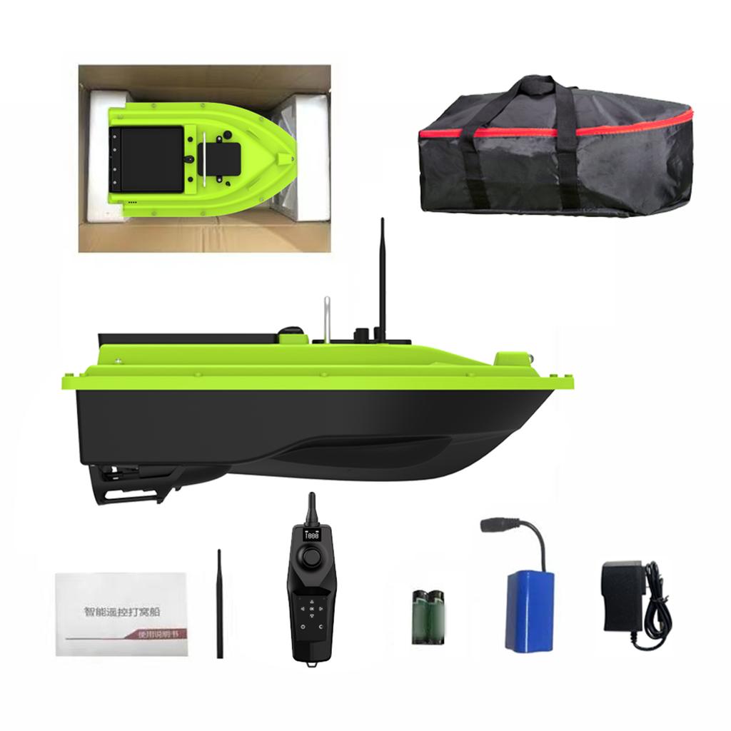 Łódka do zanęcania z autopilotem GPS, 2 kg ładowności, 500 m zasięgu, urządzenie do podawania ryb, 5200 mAh