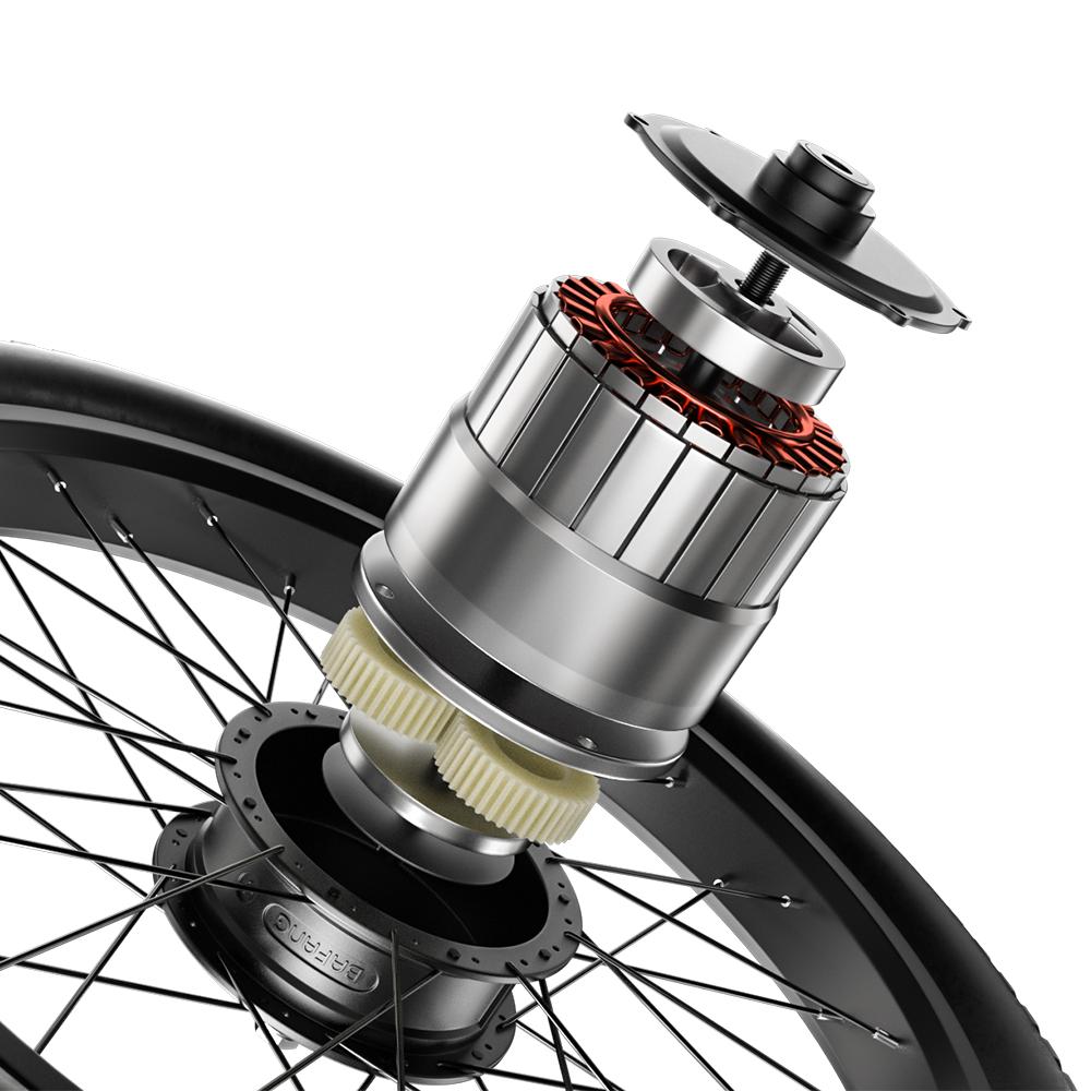 Shengmilo MX03 Electric Bike 26 Inch E-Mountain Bike E-Bike 840WH SAMSUNG Battery Electric Cycling with Fat Tire,BAFANG Motor 500W