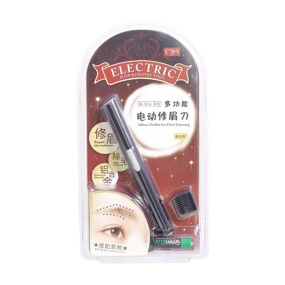 

Електричний тример для брів, USB-акумулятор, засіб для видалення волосся з обличчя Нові бритва для брів Black
