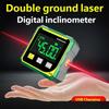 Easy To Read Digital Inclinometer Protractor Featuring Lasering Pointer For Accurate Angled Measurement In DIY Projects