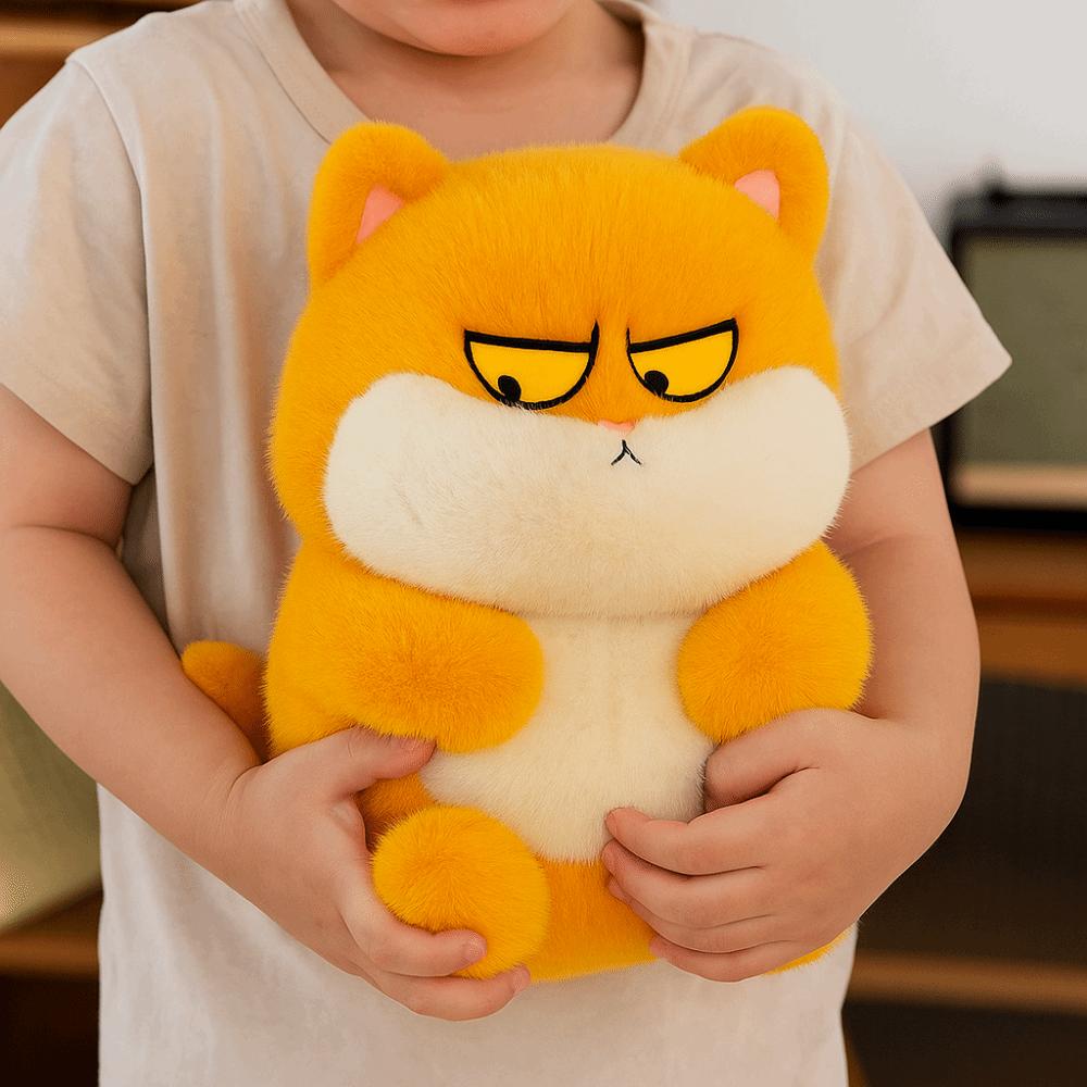 Interactive Cat Stuffed Animal Doll PP Cotton Kitty Stuffed Animals Toys  Decoration Gifts